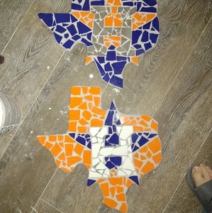 Houston astros mosaic